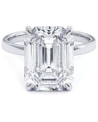 Lab Grown Diamonds - 14K 5.00 Ct. Tw. Lab-Grown Diamond Wire Basket Ring - Lyst