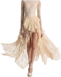 Alice + Olivia - Alice + Olivia Karys Asymmetrical Skirt - Lyst