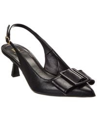 M by Bruno Magli - Mona Leather Slingback Sandal - Lyst