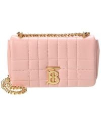 Burberry - Lola Mini Leather Shoulder Bag - Lyst