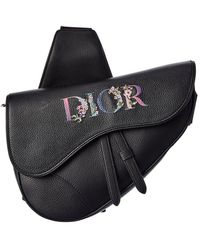 Dior Leather Belt Bag - Black