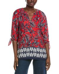 Jones New York - Elbow Raglan Sleeve Blouse - Lyst