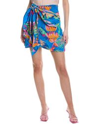FARM Rio - Painted Jungle Mini Skirt - Lyst