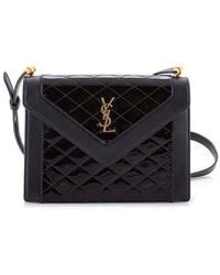 Saint Laurent - Gaby Envelope Satchel Quilted Leather Mini (authentic Pre-loved) - Lyst