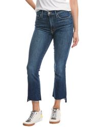 Mother - The Insider Crop Step Fray Girl Crush Jean - Lyst