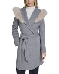 Cole Haan - Women's Wool Wrap Coat - Lyst