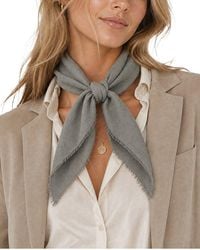 Blue Pacific - Solid Cashmere-Blend Neckerchief - Lyst