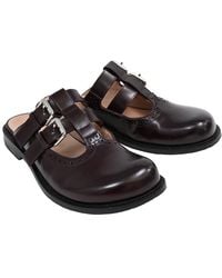 Loewe - Leather Campo Mary Jane Mule (authentic Pre-loved) - Lyst