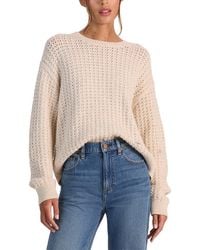 Alice + Olivia - Liza Novelty Stitch Wool-Blend Pullover - Lyst