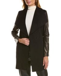 Rudsak - Mellia Leather-trim Wool-blend Jacket - Lyst