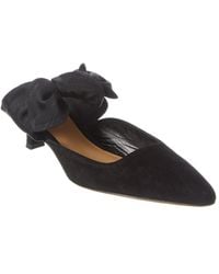 the row coco suede mules