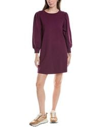Michael Stars - Veronica Puff Sleeve Shift Dress - Lyst