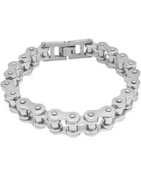 Adornia - Stainless Steel Water Resistant Interlock Bracelet - Lyst