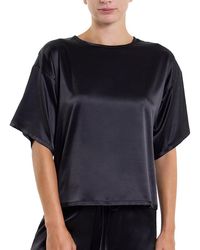 Hanky Panky - Satin Sleep T-Shirt - Lyst