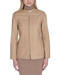 Cole Haan - Smooth Lamb Jacket - Lyst