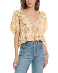 Saltwater Luxe - Ruffle Top - Lyst