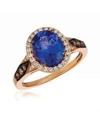 Le Vian - Le Vian 14K 2.51 Ct. Tw. Diamond & Tanzanite Eternity Ring - Lyst