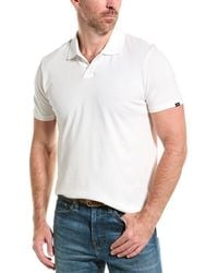 7 For All Mankind - Pique Polo Shirt - Lyst