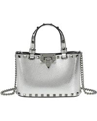 Tiffany & Fred Paris - Studded Leather Top Handle Crossbody - Lyst