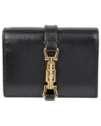 Gucci - Leather Jackie Card Case Wallet (Authentic Pre-Loved) - Lyst