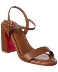 Christian Louboutin - Jane 85 Leather Sandal - Lyst