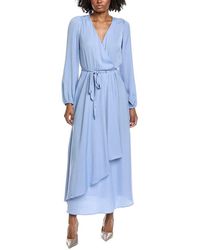 Vince Camuto - Wrap Front Maxi Dress - Lyst