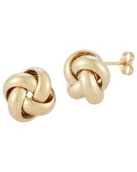 Ember Fine Jewelry - 14k Bold Love Knot Studs - Lyst