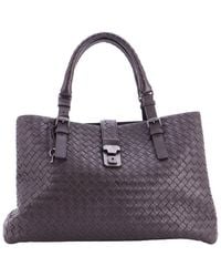 Bottega Veneta - Intrecciato Nappa Roma Bag Medium (Authentic Pre-Loved) - Lyst