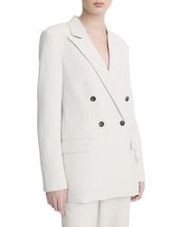 Vince - Double Breasted Blazer - Lyst