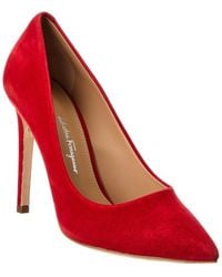Ferragamo - Ilary X5 Suede Pump - Lyst