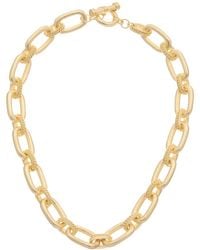 Juvell - 18K Plated Link Necklace - Lyst