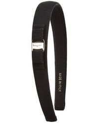 Ferragamo - Ferragamo Vara Bow Headband - Lyst