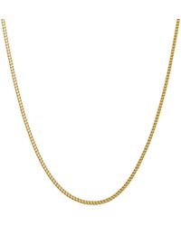 Italian Gold - 10K 1.85Mm Franco Link Necklace - Lyst