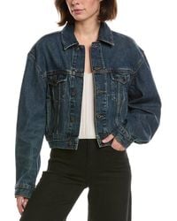 FRAME - Frame The Curve Jacket - Lyst