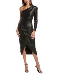 IRO - Navae Leather Midi Dress - Lyst