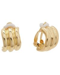 Juvell - 18K Plated Fancy Clip Earrings - Lyst