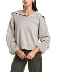 Rag & Bone - Quinn Polo Wool-Blend Sweater - Lyst