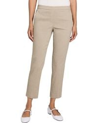 Theory - Treeca Pull On Linen-Blend Pant - Lyst
