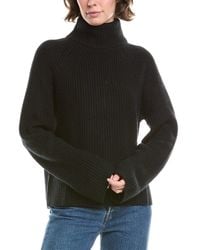 Forte - Luxe Rib Turtleneck Wool & Cashmere-Blend Sweater - Lyst
