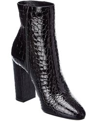 saint laurent crocodile boots