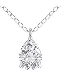 Lab Grown Diamonds - 14k 0.75 Ct. Tw. Lab Grown Diamond Necklace - Lyst