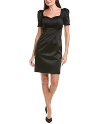 Adam Lippes - Puff Sleeve Mini Dress - Lyst