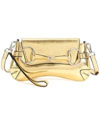 Tiffany & Fred Paris - Metallic Leather Shoulder Bag - Lyst
