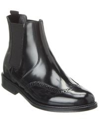 Saint Laurent - Army 20 Leather Chelsea Boot - Lyst