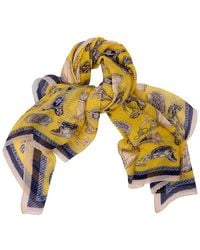 Saachi - Pleated Equestrian Scarf - Lyst