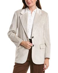 Peserico - Corduroy Blazer - Lyst