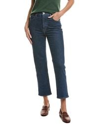 FRAME - Frame The Ruler Written Crop Jean - Lyst