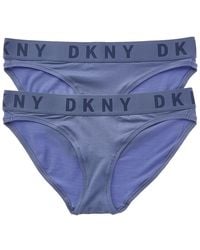 DKNY - 2pk Cozy Boyfriend Bikini - Lyst