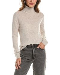 Forte - Basic Turtleneck 100% Cashmere Pullover - Lyst