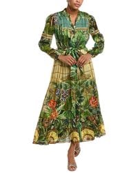 Tahari - The Lilou Silk-Blend Dress - Lyst